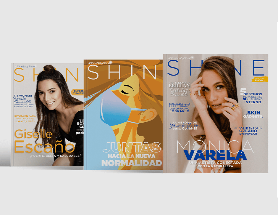 Shine Magazine revista 360 para la mujer que brilla